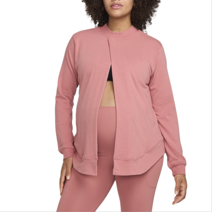 Nike Nike M One Women's Reversible French Terry Pullover Top Maternity