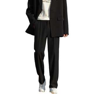 FA2LO Casual Pants Unisex Moderate Straight Fit Pants
