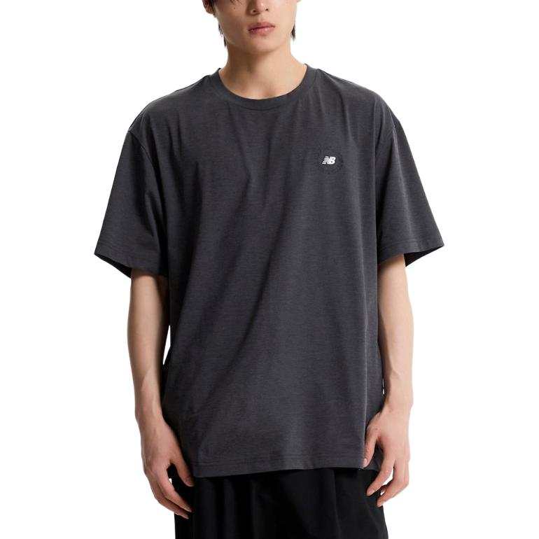 New Balance New Balance SEMI Over FITUNI FROZEN T Shirt Unisex Charcoal