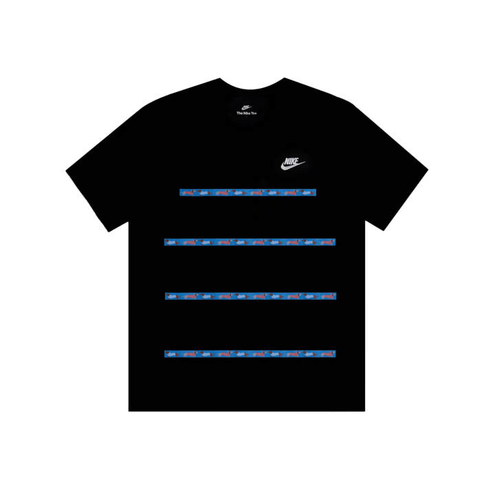 Nike Nike T Shirts Men's Black Crew Neck Moderate