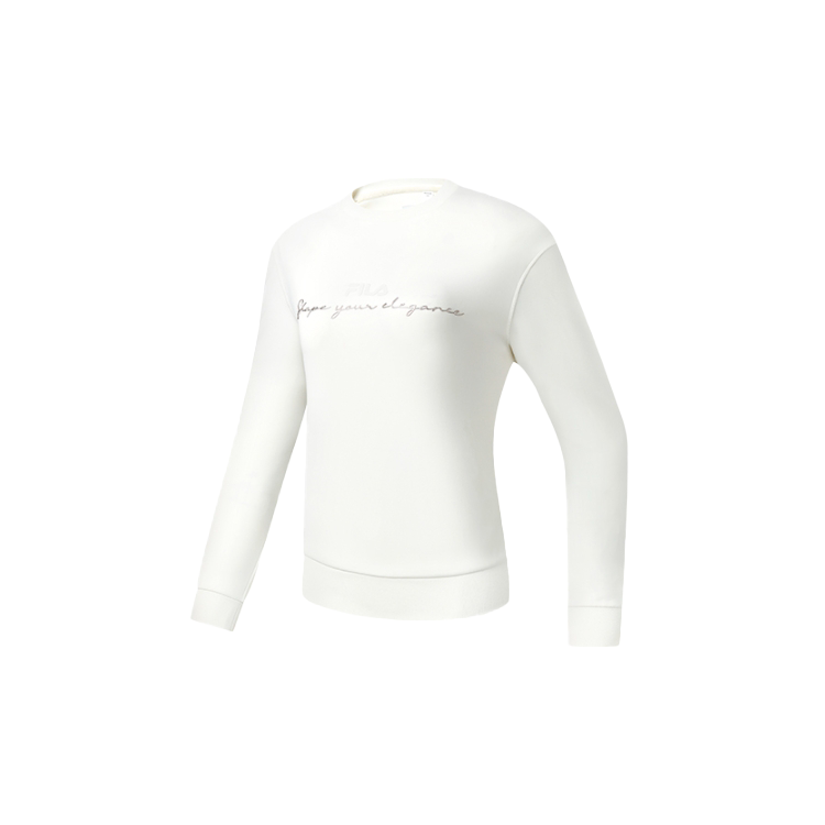 FILA Athletics Sweatshirt Women's Heron White