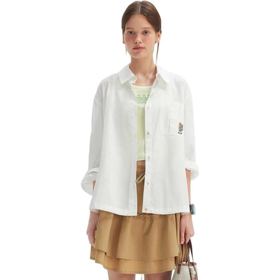 Teenie Weenie Shirts Women's Lapel Moderate Other
