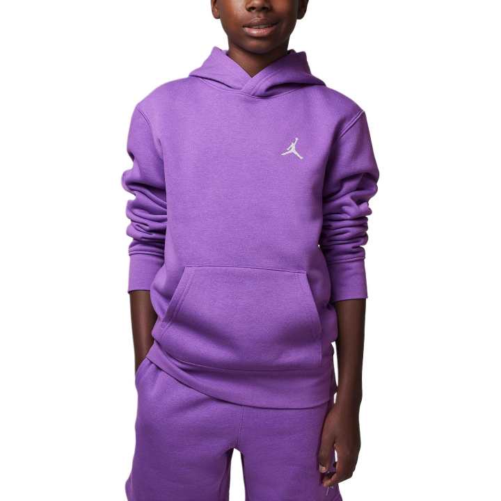 Jordan Jordan Icon Play MJ Brooklyn Fleece Sweatshirt Black Strawberry Teenagers