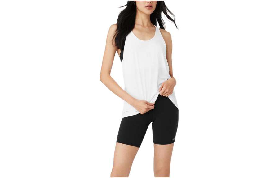 Alo Yoga Tank Tops Women's Crew Neck Moderate Racerback
