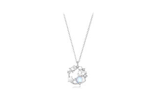 Inkopper 925 Sterling Silver Necklaces Women's