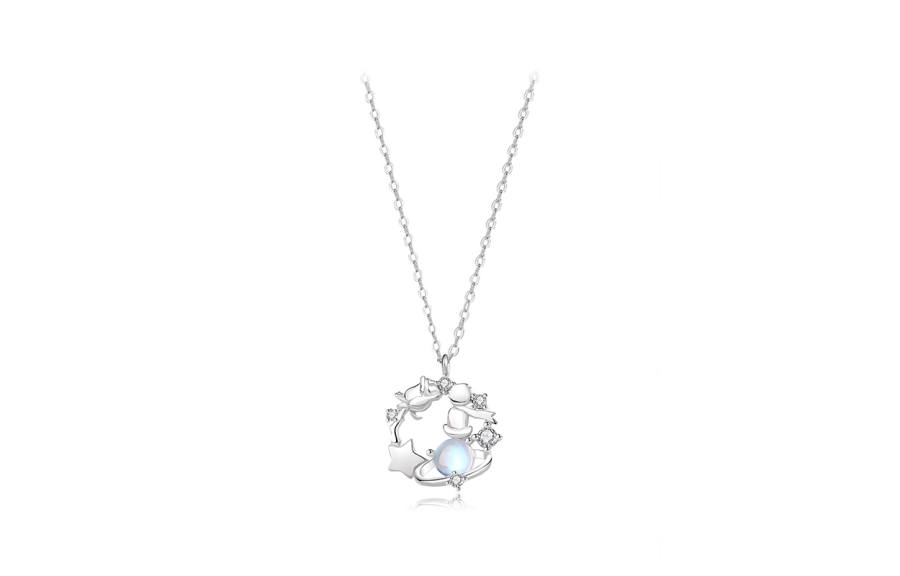 Inkopper 925 Sterling Silver Necklaces Women's