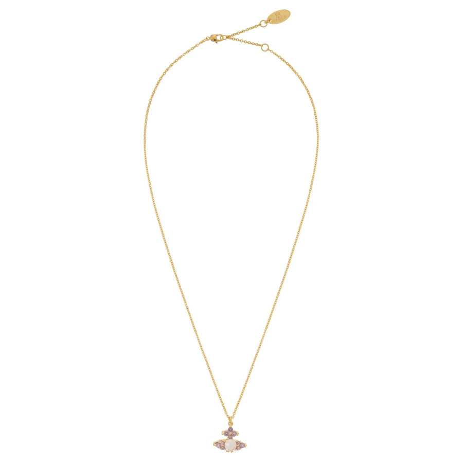 Vivienne Westwood Orb-Embellished Chain Linked Necklace