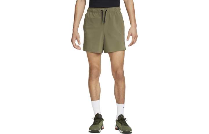 Nike Nike Unlimited Dri Fit 5' Unlined Versatile Shorts Casual Shorts Men's Olive Green