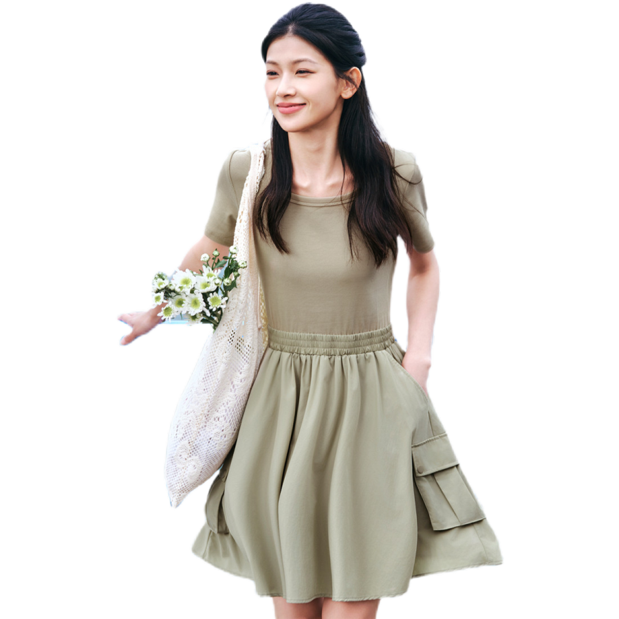 Semir Short Sleeved Dress Women's