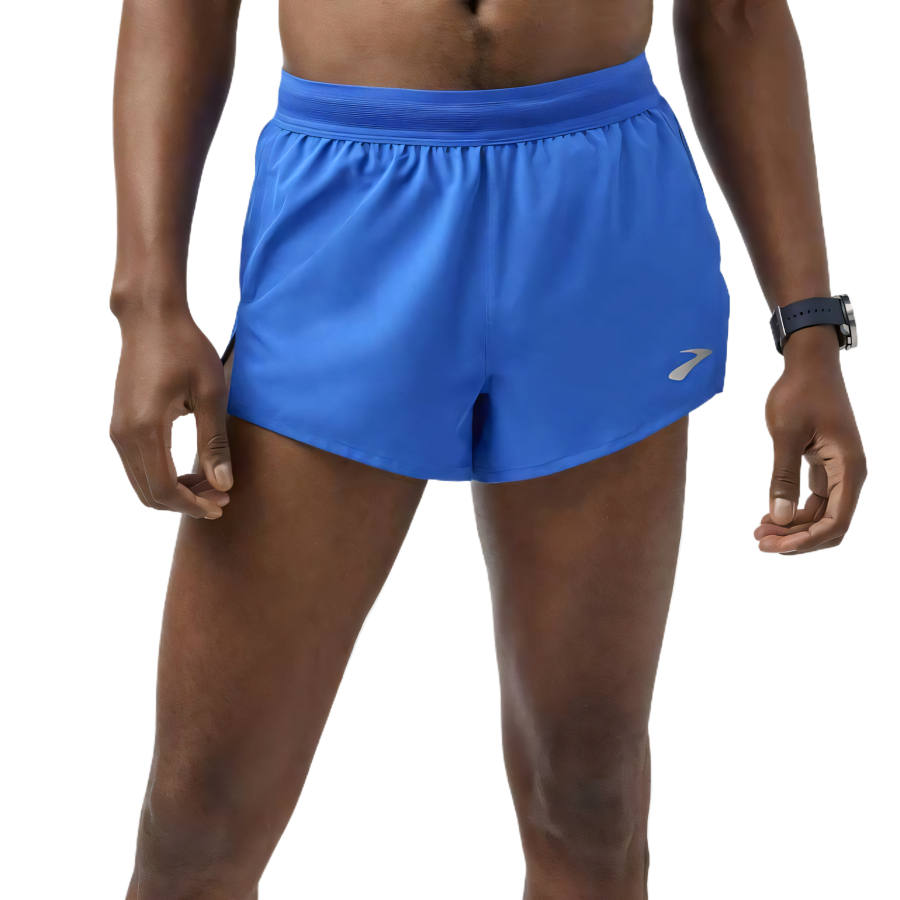 Brooks Sports Shorts Men's New Blue Moderate