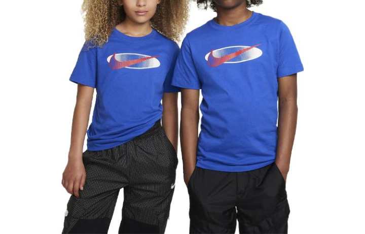 Nike Nike Sportswear T Shirt Kids' Blue