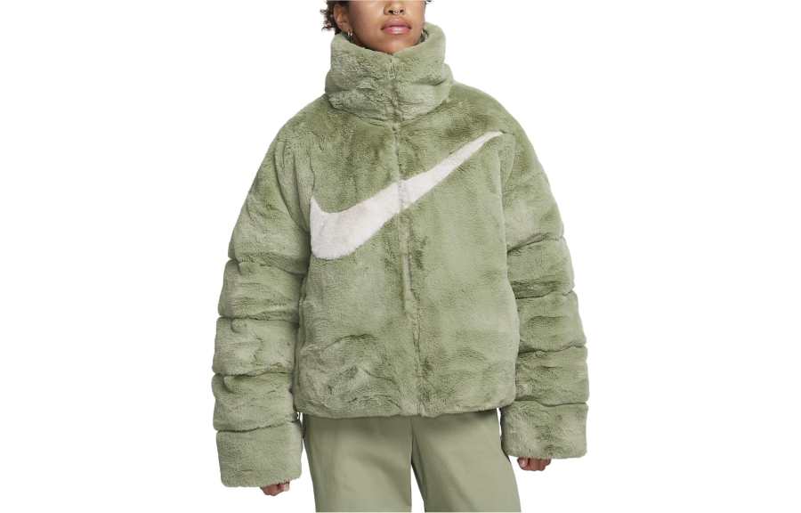 Nike Nike Sportswear Essential Velvet feel Coat Women's Green