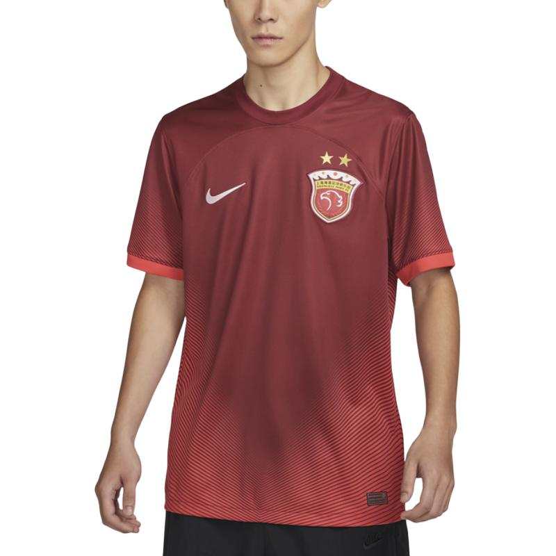 Nike Nike Shanghai Harbor Soccer Jersey Fan Edition Men's Persimmon Red