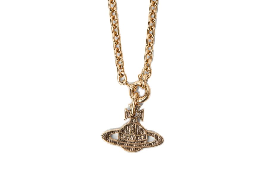 Vivienne Westwood Brass Necklaces Unisex Gold