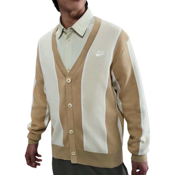 Nike Nike Sweaters Men's Beige V Neck Moderate