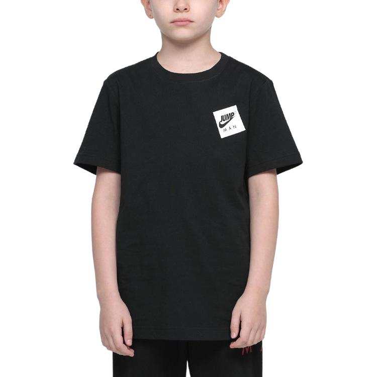 Jordan Jordan T Shirt Jet Black Children Aged 3 7 Years Old