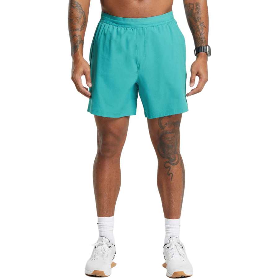 GYMSHARK LAND To WATER 6' SHORTS Casual Shorts Men's Turquoise