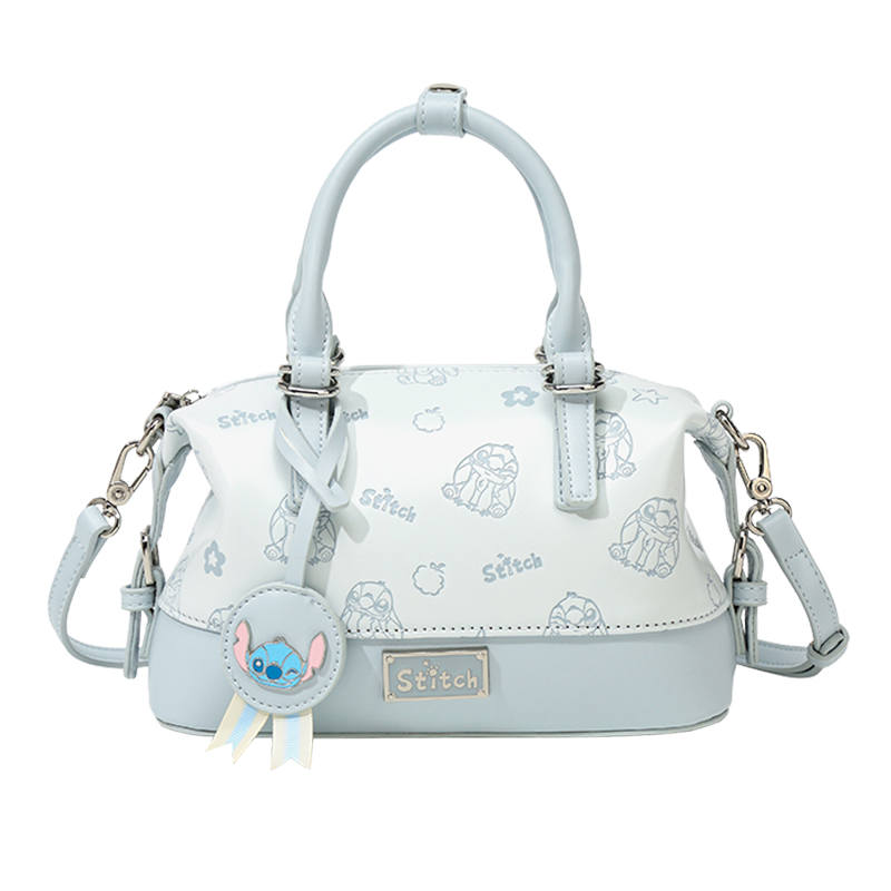 Disney Stitch Synthetic Leather Handbag Regular Women's Blue
