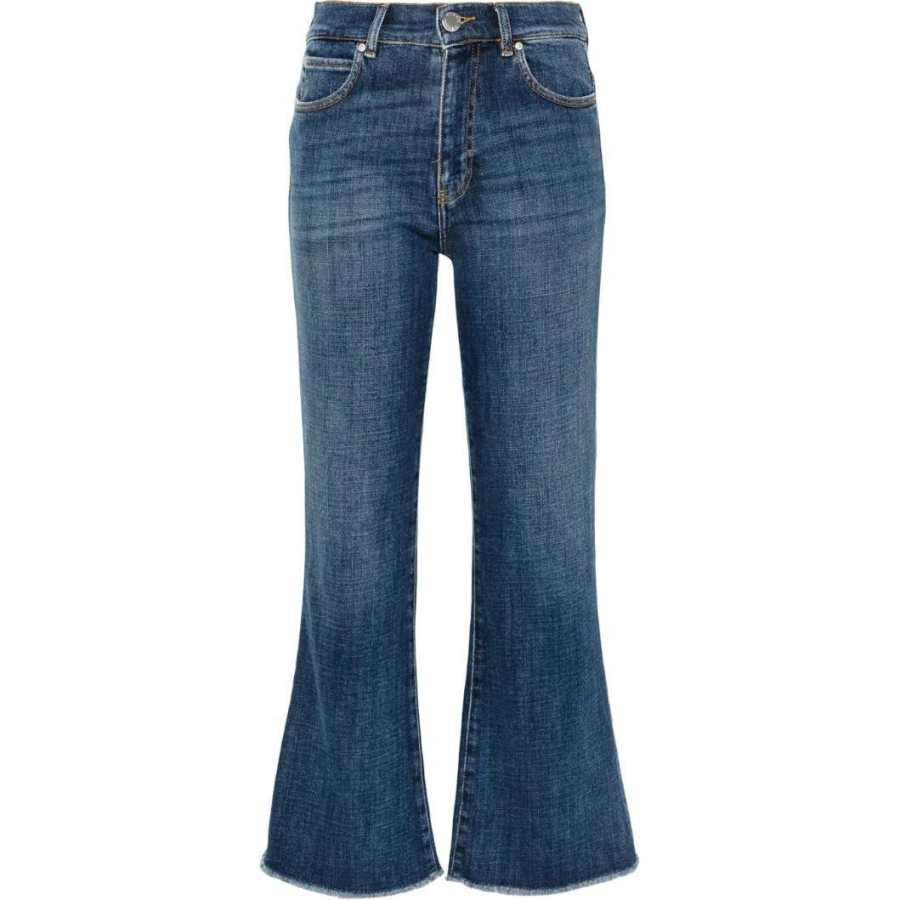 PINKO Mid-Rise Faded Jeans