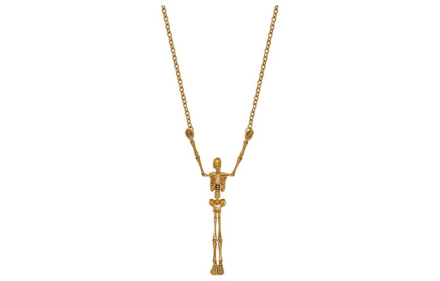 Vivienne Westwood SKELETON LONG Skull Necklace