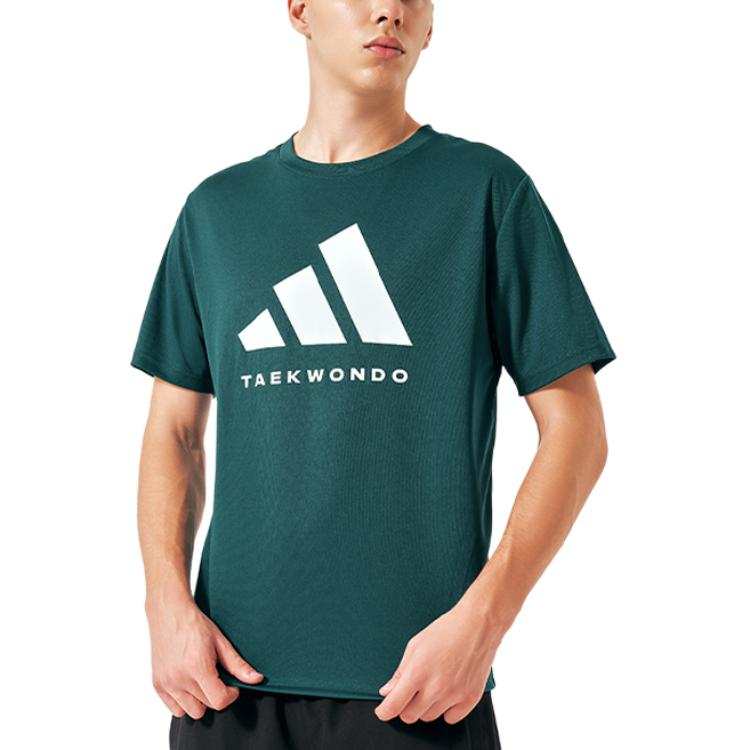 Adidas Adidas Taekwondo T Shirt Unisex Lake Green