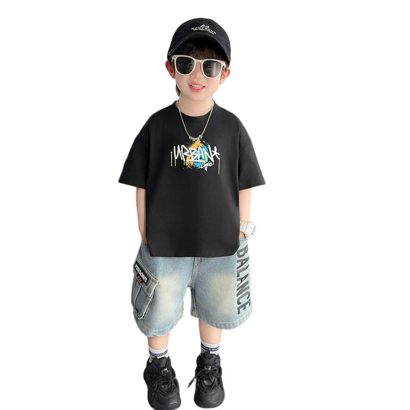 Lanza Casual Sportswear Summer Children Aged 3 7 Years Old