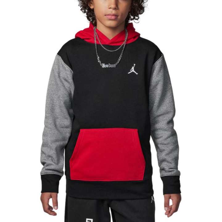 Jordan Jordan Sweatshirt MJ Brooklyn FW24 Black/Red Teenagers