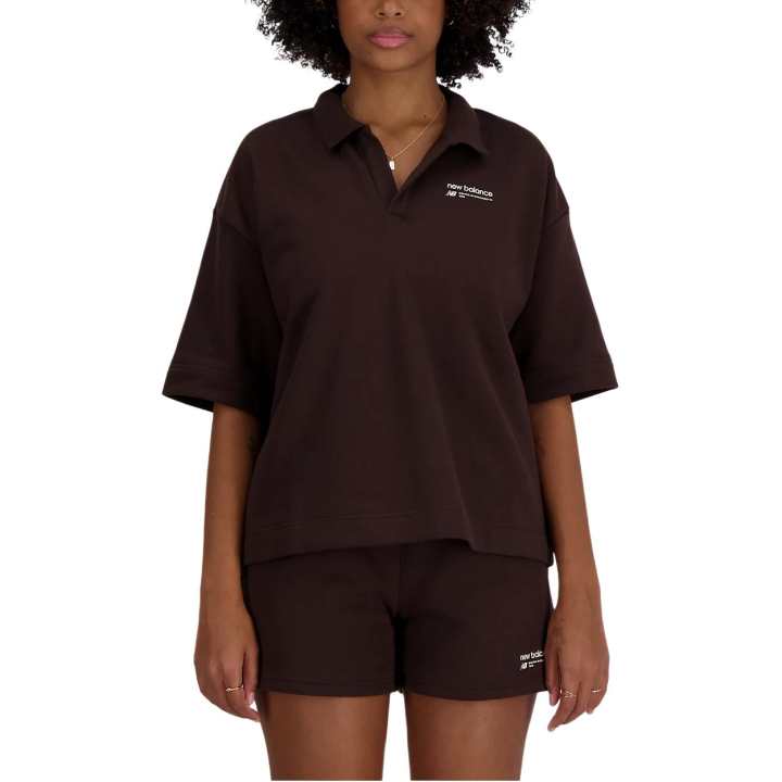 New Balance New Balance Polo Shirt Women's Coffee