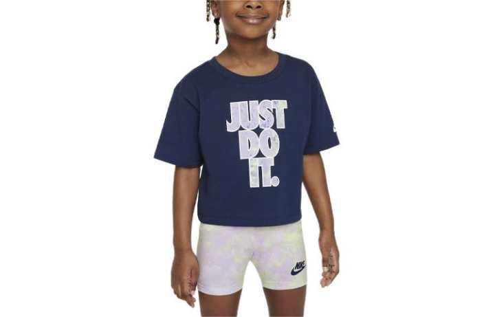 Nike Nike T Shirt Club Marine Blue Infant And Toddler