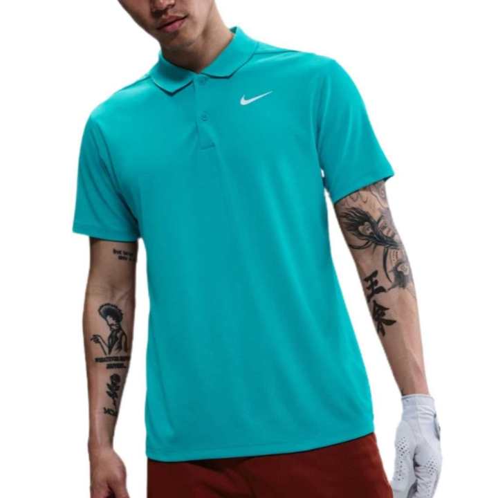 Nike Nike Dri FIT Victory Polo Shirt Men's Blue Green