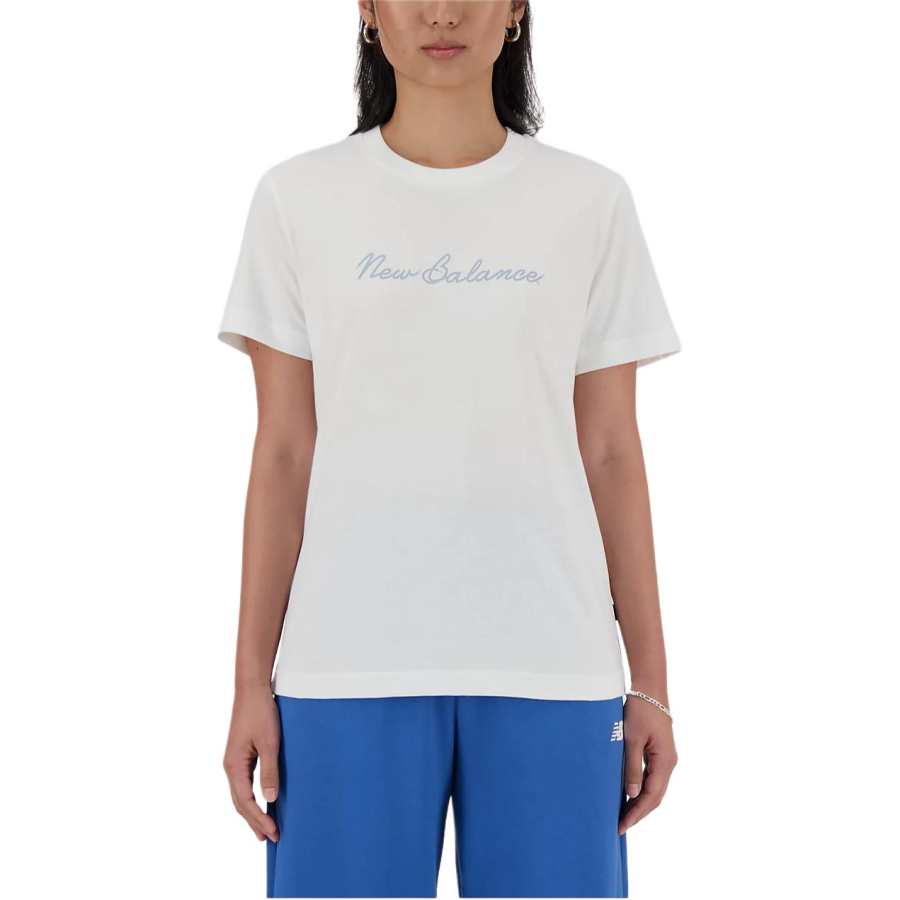 New Balance New Balance Regular T Shirt Women's White
