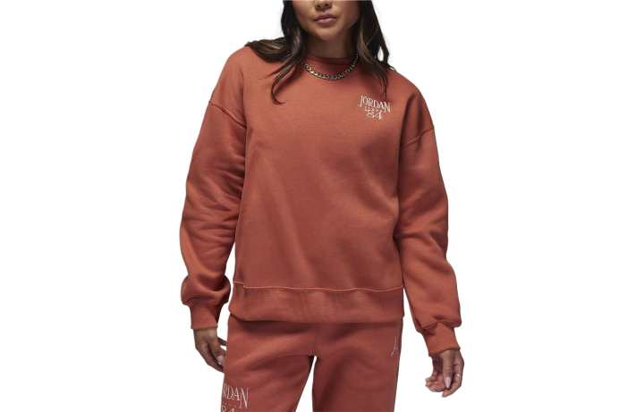 Jordan Jordan Sweatshirt Women's Gray Peach