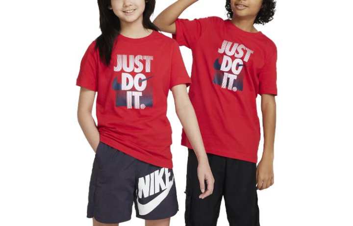 Nike Nike Kids T Shirts Crew Neck Moderate