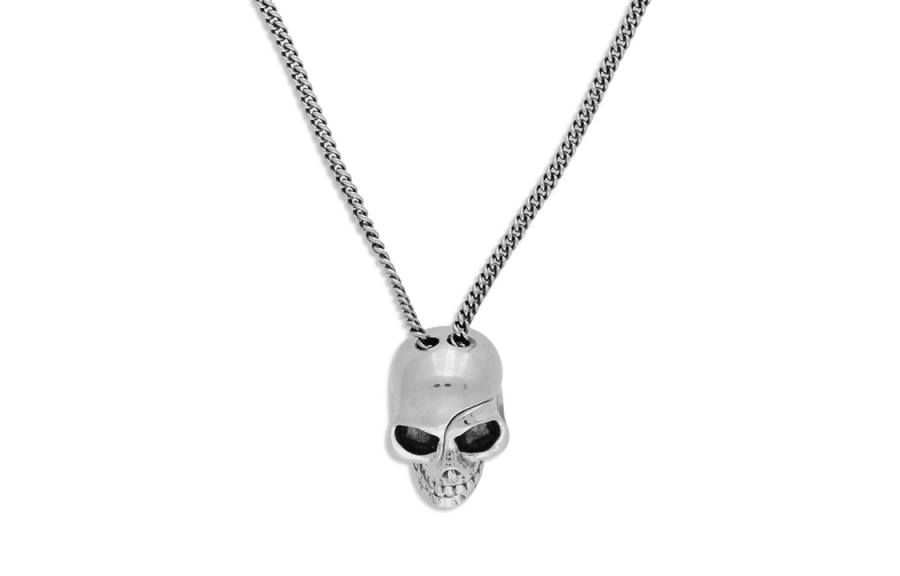 Alexander McQueen Alexander McQueen Logo Plaque Chained Necklace