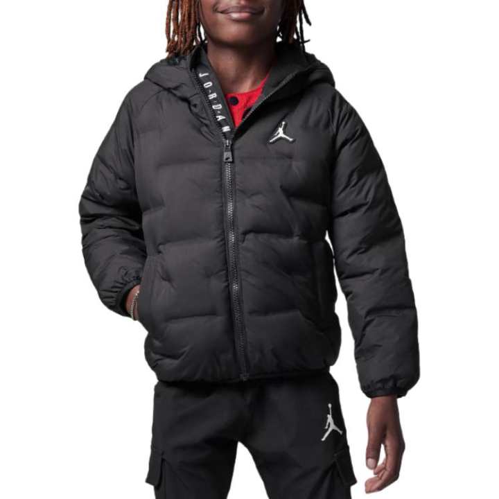 Jordan Jordan Padded Jacket Black Children Aged 3 7 Years Old