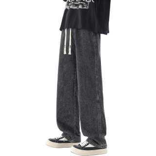 MATCHA STORY Jeans Unisex Moderate Straight Fit Pants