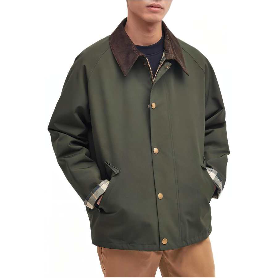 BARBOUR Barbour Transporter reversible shirt jacket