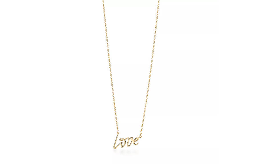 TIFFANY & CO. Paloma's Graffiti 18K Gold Necklaces Women's Gold
