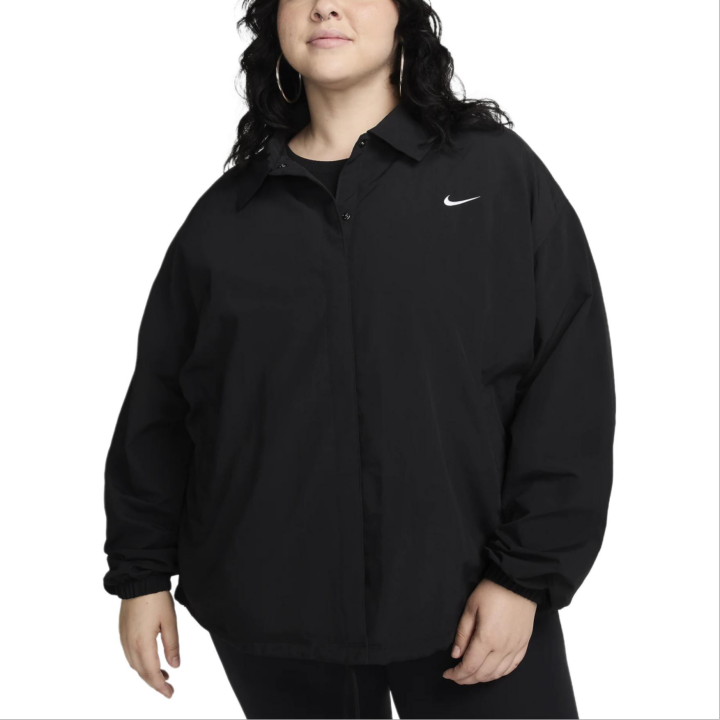 Nike Nike Sportswear Essential Women's Oversized Uv Woven Coaches' Jacket Plus Size