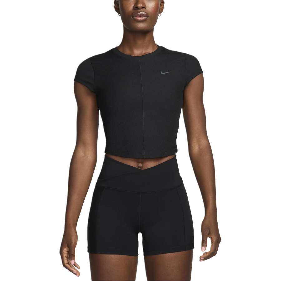 Nike Nike One Fitted Rib Women's Dri-FIT Short-Sleeve Cropped Top