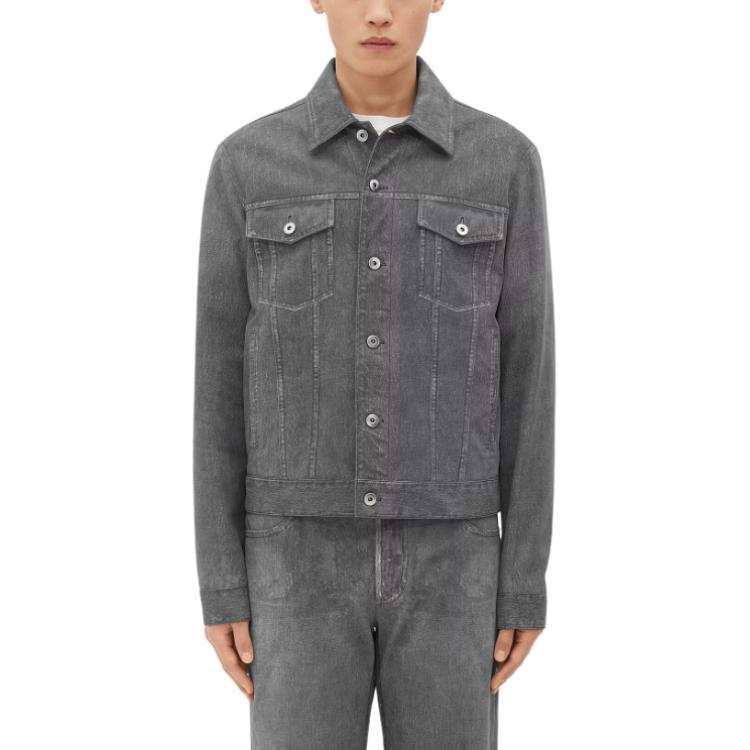 Bottega Veneta Jackets & Coats Men's Medium Gray