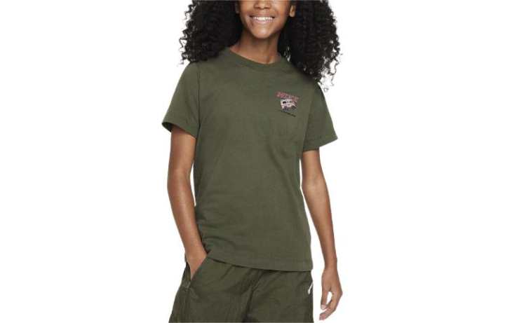 Nike Nike Sportswear T Shirt Kids' Olive