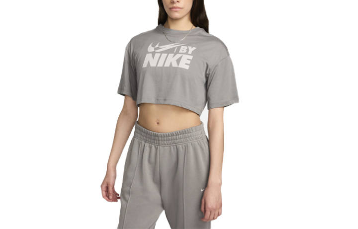 Nike Nike T Shirt Women's Light Iron Ore Stone Color