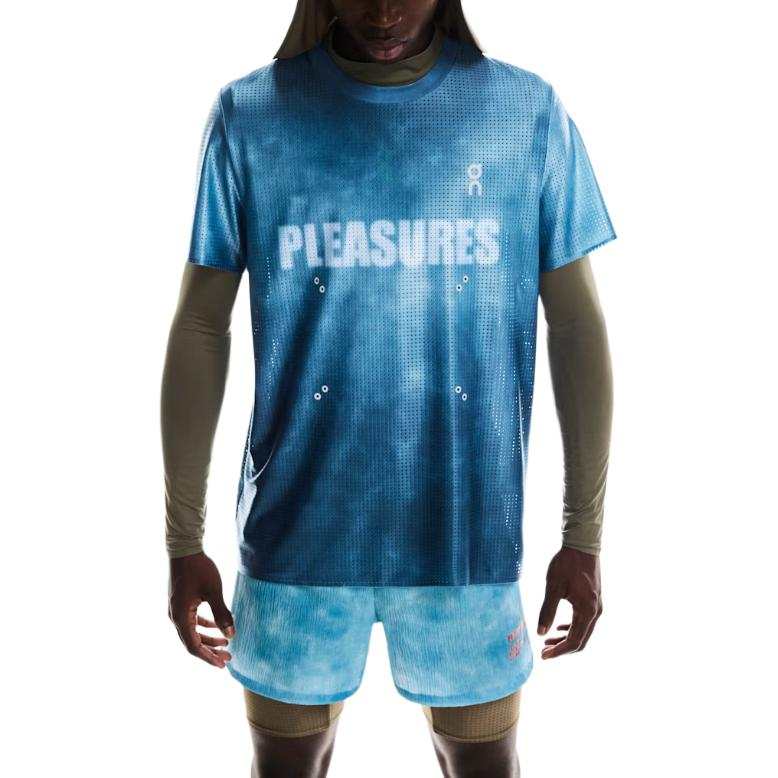 On x PLEASURES X The Loop SS25 Sports Shorts Men's Blue