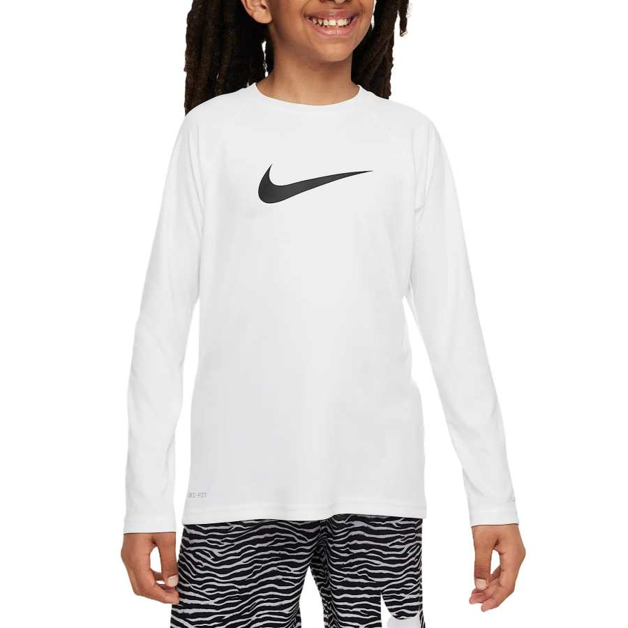 Nike Nike Dri Fit T Shirt White/Black Children Aged 3 7 Years Old