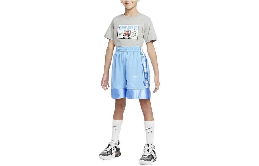 Nike Nike Kids' Apparel Dri Fit Elite 23 Basketball Shorts Kids Shorts Kids' Blue