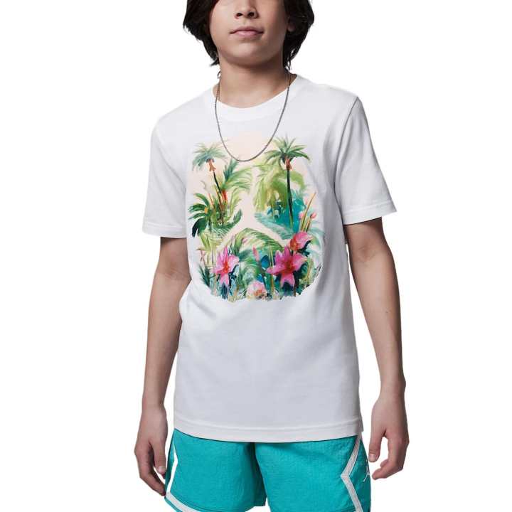 Jordan Jordan Flight EssentialsJumpman T Shirt White Teenagers
