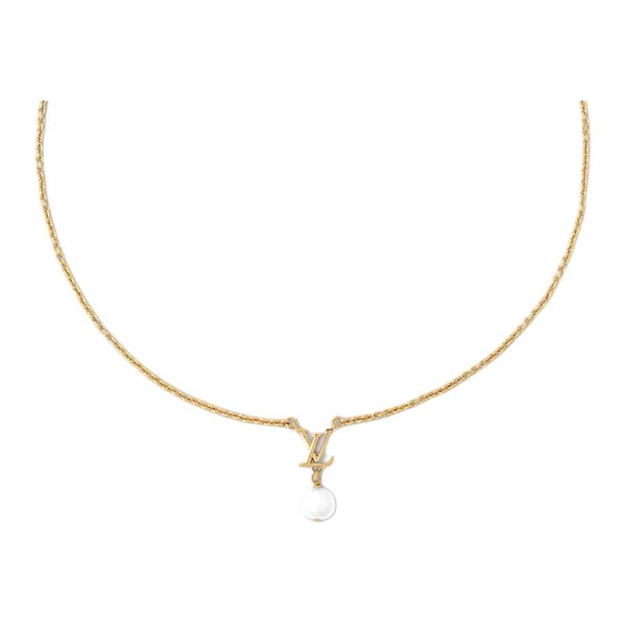 LOUIS VUITTON LOUIS VUITTON Lv Iconic Louisa Necklace