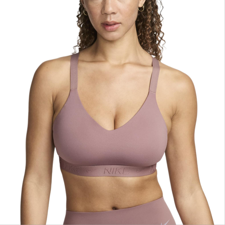 Nike Nike Indy Medium Support Sports Underwear Women's Smokey Mauve Red