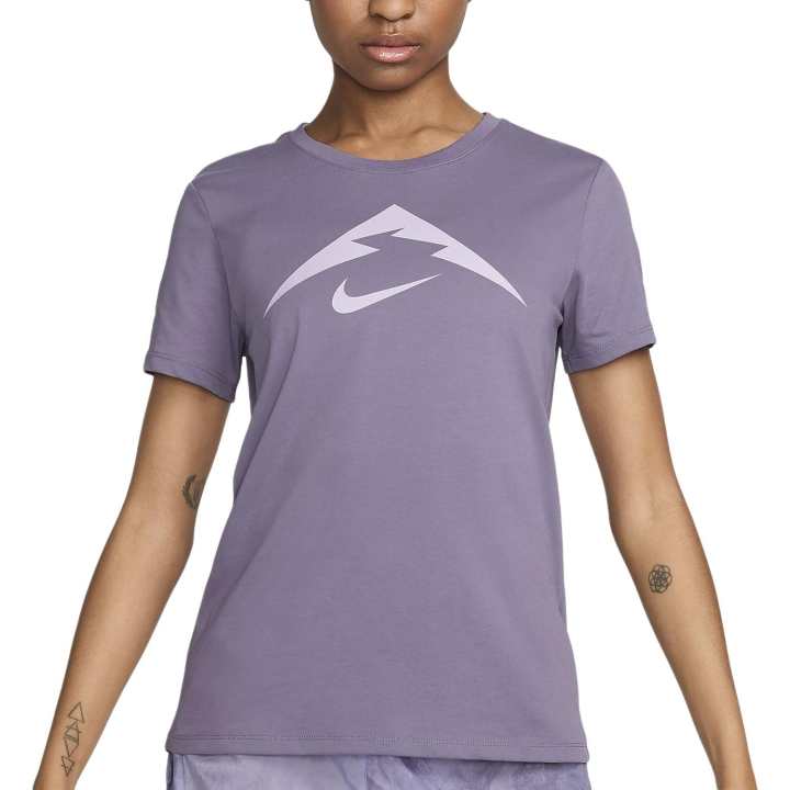 Nike Nike T Shirts Women's Daybreak Crew Neck Moderate Straight Fit